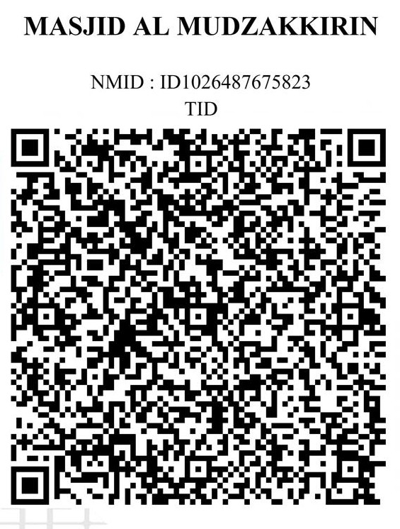 QRIS Pembangunan Masjid Al-Mudzakkirin